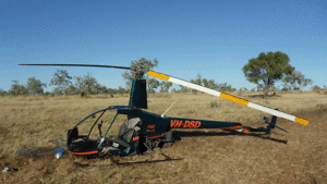 ATSB warns Robinson R22 operators on drive belt risks